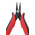 RS PRO Electronics Pliers, Flat Nose Pliers, 140 mm Overall, Straight Tip, 30mm Jaw