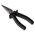 RS PRO Long Nose Pliers, 150 mm Overall, Straight Tip, 40mm Jaw