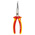 RS PRO Long Nose Pliers, 200 mm Overall, Straight Tip, VDE/1000V, 72mm Jaw