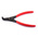 RS PRO Circlip Pliers, 180 mm Overall, Bent Tip