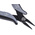 RS PRO Flat Nose Pliers, 140 mm Overall, Straight Tip, 20mm Jaw, ESD