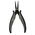 RS PRO Long Nose Pliers, 160 mm Overall, Straight Tip, 28mm Jaw, ESD
