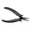 RS PRO Long Nose Pliers, 160 mm Overall, Straight Tip, 28mm Jaw, ESD