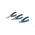 Bosch 1600A016BG 3-Piece Plier and Cutter Set, Angled, Bent, Flat, Straight Tip, 160 mm, 180 mm, 200 mm Overall