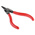 RS PRO Circlip Pliers, 135 mm Overall, Straight Tip