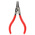 RS PRO Circlip Pliers, 135 mm Overall, Straight Tip
