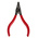 RS PRO Circlip Pliers, 125 mm Overall, Bent Tip