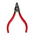 RS PRO Circlip Pliers, 125 mm Overall, Bent Tip