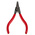 RS PRO Circlip Pliers, 135 mm Overall, Straight Tip