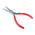 RS PRO Long Nose Pliers, 140 mm Overall, Straight Tip
