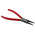 Knipex 4-Piece Circlip Plier Set, 180 mm Overall