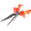 RS PRO Long Nose Pliers, 200 mm Overall, Straight Tip, VDE/1000V