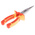 RS PRO Long Nose Pliers, 200 mm Overall, Straight Tip, VDE/1000V