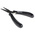 RS PRO Long Nose Pliers, 120 mm Overall, Straight Tip