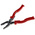 RS PRO Combination Pliers, 200 mm Overall, Straight Tip