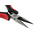 RS PRO Long Nose Pliers, 5.7 in Overall, Straight Tip