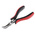 RS PRO Long Nose Pliers, 5.5 in Overall, Straight Tip
