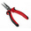RS PRO Long Nose Pliers, 160 mm Overall, Straight Tip