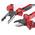 RS PRO 2-Piece Plier Set, 200 mm Overall