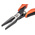 Bahco 4433 Flat Nose Pliers, 135 mm Overall, Straight Tip, 26mm Jaw