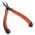 Bahco Long Nose Pliers, 135 mm Overall, Straight Tip, 25mm Jaw