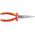 RS PRO Long Nose Pliers, 200 mm Overall, Straight Tip, VDE/1000V, 74mm Jaw