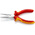 Knipex Long Nose Pliers, 160 mm Overall, Straight Tip, VDE/1000V, 50mm Jaw