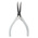 Facom Round Nose Pliers, 135 mm Overall, 35mm Jaw