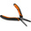 Bahco Flat Nose Pliers, 140 mm Overall, Straight Tip, 40mm Jaw