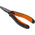 Bahco Flat Nose Pliers, 140 mm Overall, Straight Tip, 40mm Jaw
