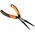 Bahco Long Nose Pliers, 200 mm Overall, Straight Tip, 74mm Jaw