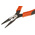 Bahco Long Nose Pliers, 160 mm Overall, Straight Tip, 50mm Jaw