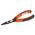 Bahco Long Nose Pliers, 160 mm Overall, Straight Tip, 50mm Jaw