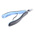 Lindstrom RX 7490 Electronics Pliers, Flat Nose Pliers, 146.5 mm Overall, Straight Tip, 20mm Jaw, ESD