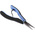 Lindstrom Long Nose Pliers, 158.5 mm Overall, Straight Tip, 32mm Jaw, ESD