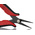 RS PRO Long Nose Pliers, 160 mm Overall, Straight Tip, 28mm Jaw