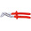 Knipex Alligator® Water Pump Pliers, 300 mm Overall, Flat, Straight Tip, VDE/1000V, 46mm Jaw