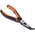 Bahco Long Nose Pliers, 160 mm Overall, Straight Tip, 46mm Jaw