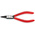 Knipex Circlip Pliers, 140 mm Overall, Straight Tip