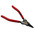 Knipex Circlip Pliers, 140 mm Overall, Straight Tip