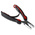 Facom Combination Pliers, 185 mm Overall, Straight Tip, 36mm Jaw