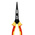 Bahco Long Nose Pliers, 200 mm Overall, Straight Tip, VDE/1000V, 72mm Jaw