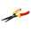 Bahco Long Nose Pliers, 200 mm Overall, Straight Tip, VDE/1000V, 72mm Jaw