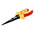 Bahco Long Nose Pliers, 200 mm Overall, Straight Tip, VDE/1000V, 72mm Jaw
