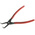 Knipex Circlip Pliers, 210 mm Overall, Angled Tip