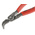 Knipex Circlip Pliers, 130 mm Overall, Angled Tip