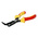 Bahco Long Nose Pliers, 200 mm Overall, Straight Tip, 70mm Jaw