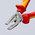 Knipex Combination Pliers, 225 mm Overall, Straight Tip, VDE/1000V