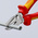 Knipex Combination Pliers, 225 mm Overall, Straight Tip, VDE/1000V