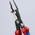 Knipex Combination Pliers, 200 mm Overall, Straight Tip